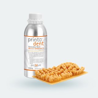 Pro3dure 3D Druck Material f&uuml;r Provisorien 1000 g A2