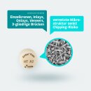 HASS Amber Press | Lithiumdisilikat-Pellets | R10 mm | LT | 5er-Pack W1