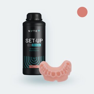 NYTE3D 3IN1 SET&middot;UP 3D-Druck-Resin | 1 kg | Gum