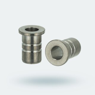 Kragenh&uuml;lsen | steco | 10 Stk. ID: 2,2 mm; L: 5 mm
