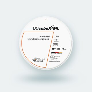 Dental Direkt DD cubeX&sup2;&reg; ML Zirkon Ronde | Bleach | 18 mm